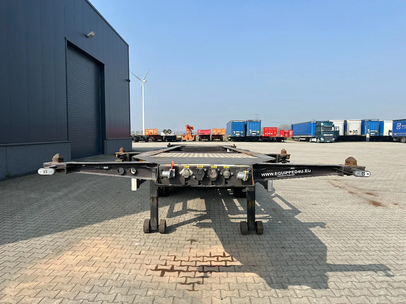 Burg 20FT ADR (EX/II, EX/III, FL, AT) Chassis, Leergewicht : 3.690kg, SAF INTRADISC, 2x Liftachse, NL-Chassis - Полуприцеп-контейнеровоз/ Сменный кузов: фото 5 Burg 20FT ADR (EX/II, EX/III, FL, AT) Chassis, Leergewicht : 3.690kg, SAF INTRADISC, 2x Liftachse, NL-Chassis - Полуприцеп-контейнеровоз/ Сменный кузов: фото 5