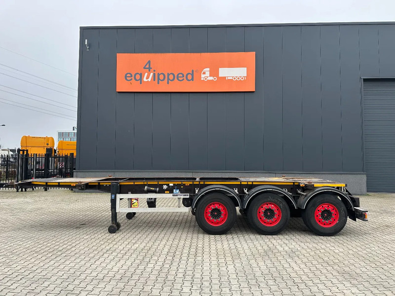 Burg 20FT ADR (EX/II, EX/III, FL, AT) Chassis, leeggewicht: 3.690kg, SAF INTRADISC, 2x Liftaxle, NL-chassis, APK: 08-2025 - Полуприцеп-контейнеровоз/ Сменный кузов: фото 2 Burg 20FT ADR (EX/II, EX/III, FL, AT) Chassis, leeggewicht: 3.690kg, SAF INTRADISC, 2x Liftaxle, NL-chassis, APK: 08-2025 - Полуприцеп-контейнеровоз/ Сменный кузов: фото 2