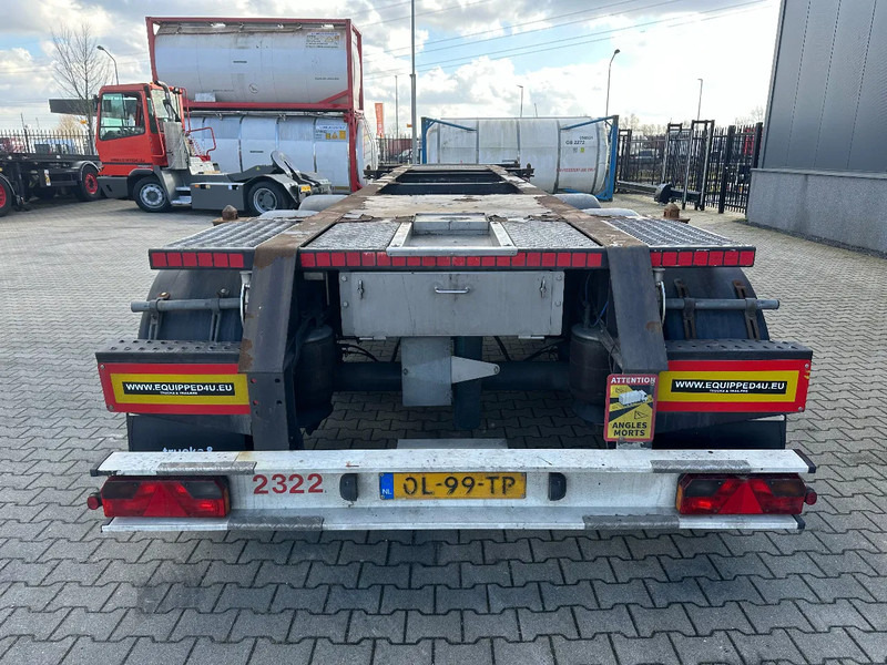 Burg 20FT ADR (EX/II, EX/III, FL, AT), Leergewicht : 3.690kg, SAF INTRADISC, 2x Liftachse, NL-Chassis, APK/ADR: 08-2025 - Полуприцеп-контейнеровоз/ Сменный кузов: фото 4 Burg 20FT ADR (EX/II, EX/III, FL, AT), Leergewicht : 3.690kg, SAF INTRADISC, 2x Liftachse, NL-Chassis, APK/ADR: 08-2025 - Полуприцеп-контейнеровоз/ Сменный кузов: фото 4