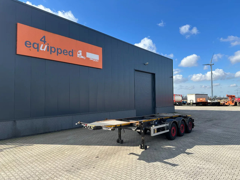 Burg 20FT ADR (EX/II, EX/III, FL, AT), Leergewicht : 3.690kg, SAF INTRADISC, 2x Liftachse, NL-Chassis - Полуприцеп-контейнеровоз/ Сменный кузов: фото 1 Burg 20FT ADR (EX/II, EX/III, FL, AT), Leergewicht : 3.690kg, SAF INTRADISC, 2x Liftachse, NL-Chassis - Полуприцеп-контейнеровоз/ Сменный кузов: фото 1