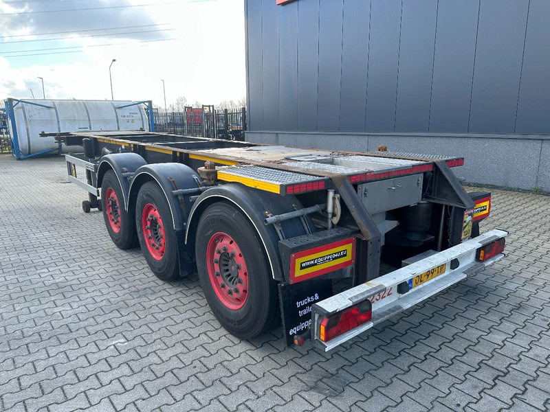 Burg 20FT ADR (EX/II, EX/III, FL, AT), Leergewicht : 3.690kg, SAF INTRADISC, 2x Liftachse, NL-Chassis - Полуприцеп-контейнеровоз/ Сменный кузов: фото 3 Burg 20FT ADR (EX/II, EX/III, FL, AT), Leergewicht : 3.690kg, SAF INTRADISC, 2x Liftachse, NL-Chassis - Полуприцеп-контейнеровоз/ Сменный кузов: фото 3