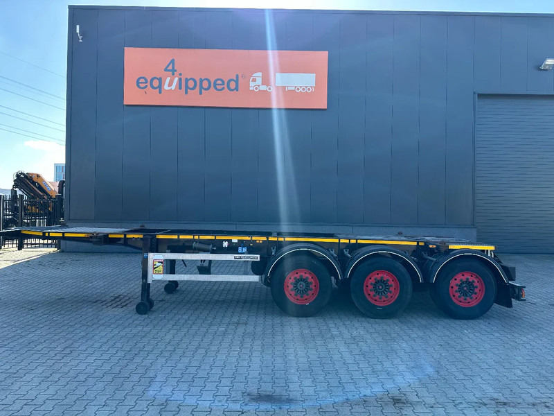 Burg 20FT ADR (EX/II, EX/III, FL, AT), Leergewicht: 3.690kg, SAF INTRADISC, 2x liftaxle, ALCOA, NL-Chassis, APK/ADR: 08-2025 - Полуприцеп-контейнеровоз/ Сменный кузов: фото 2 Burg 20FT ADR (EX/II, EX/III, FL, AT), Leergewicht: 3.690kg, SAF INTRADISC, 2x liftaxle, ALCOA, NL-Chassis, APK/ADR: 08-2025 - Полуприцеп-контейнеровоз/ Сменный кузов: фото 2