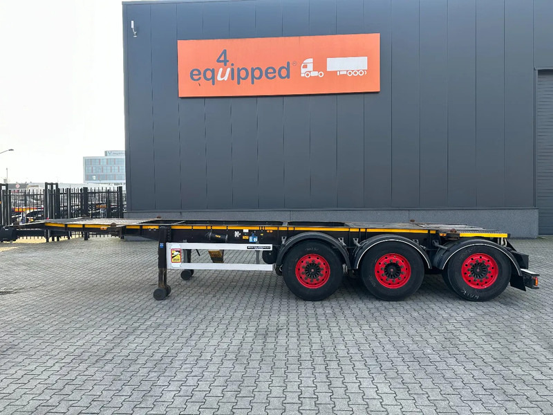 Burg 20FT ADR (EX/II, EX/III, FL, AT), Leergewicht: 3.690kg, SAF INTRADISC, 2x liftaxle, ALCOA, NL-Chassis - Полуприцеп-контейнеровоз/ Сменный кузов: фото 2 Burg 20FT ADR (EX/II, EX/III, FL, AT), Leergewicht: 3.690kg, SAF INTRADISC, 2x liftaxle, ALCOA, NL-Chassis - Полуприцеп-контейнеровоз/ Сменный кузов: фото 2