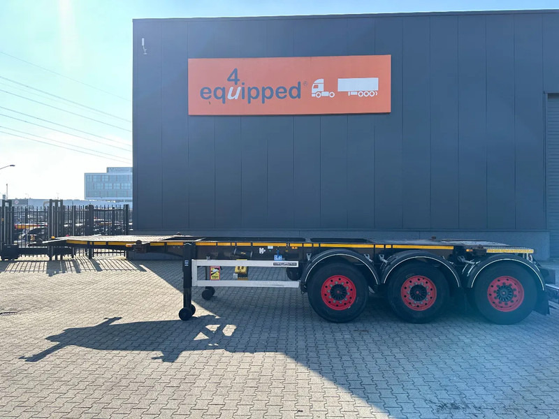 Burg 20FT ADR (EX/II, EX/III, FL, AT), empty weight: 3.690kg, SAF INTRADISC, 2x liftaxle, ALCOA, NL-Chassis - Полуприцеп-контейнеровоз/ Сменный кузов: фото 2 Burg 20FT ADR (EX/II, EX/III, FL, AT), empty weight: 3.690kg, SAF INTRADISC, 2x liftaxle, ALCOA, NL-Chassis - Полуприцеп-контейнеровоз/ Сменный кузов: фото 2