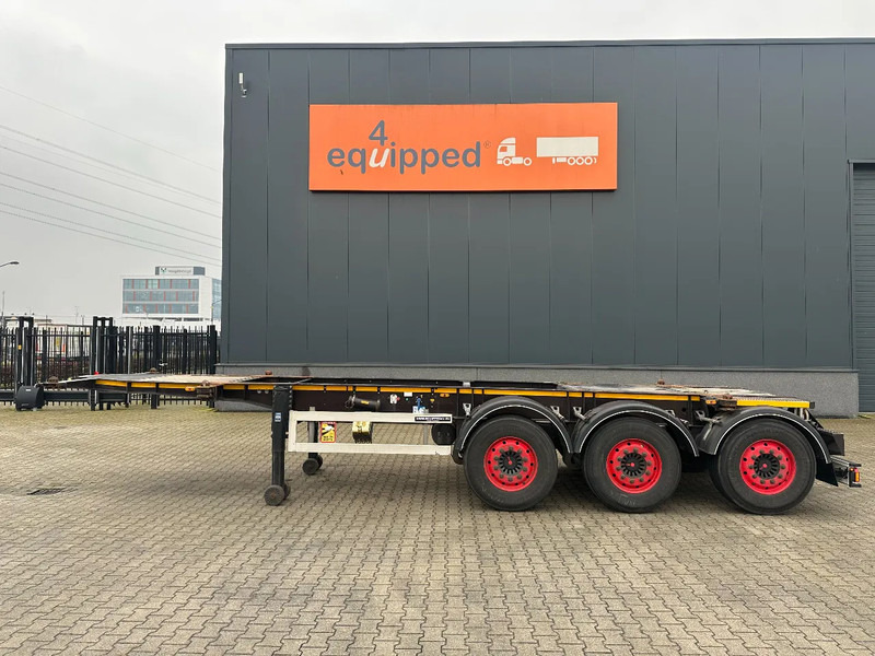 Burg 20FT ADR (EX/II, EX/III, FL, AT), empty weight: 3.690kg, SAF INTRADISC, 2x liftaxle, ALCOA, NL-Chassis - Полуприцеп-контейнеровоз/ Сменный кузов: фото 2 Burg 20FT ADR (EX/II, EX/III, FL, AT), empty weight: 3.690kg, SAF INTRADISC, 2x liftaxle, ALCOA, NL-Chassis - Полуприцеп-контейнеровоз/ Сменный кузов: фото 2