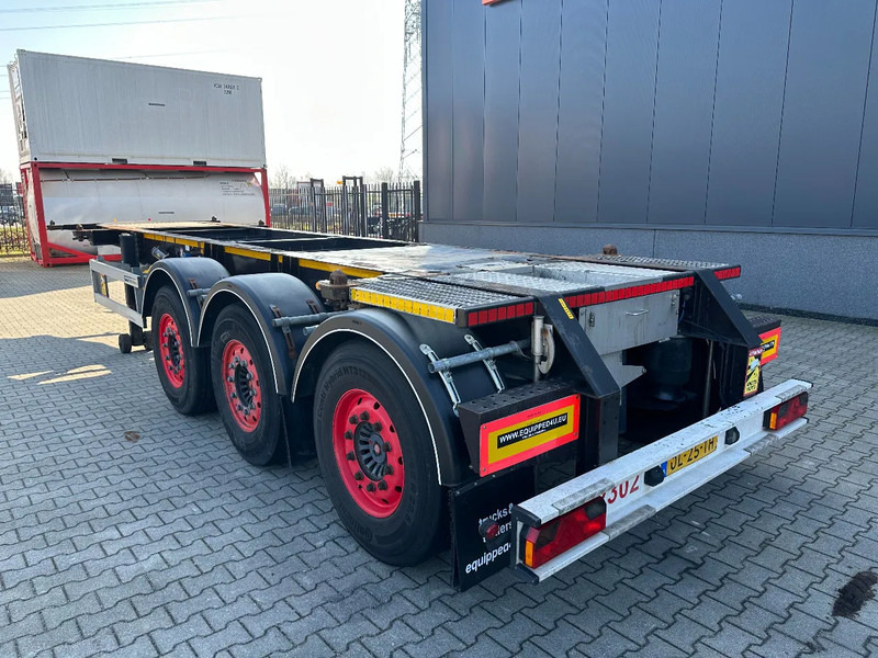 Burg 20FT ADR (EX/II, EX/III, FL, AT), empty weight: 3.690kg, SAF INTRADISC, 2x liftaxle, ALCOA, NL-Chassis - Полуприцеп-контейнеровоз/ Сменный кузов: фото 3 Burg 20FT ADR (EX/II, EX/III, FL, AT), empty weight: 3.690kg, SAF INTRADISC, 2x liftaxle, ALCOA, NL-Chassis - Полуприцеп-контейнеровоз/ Сменный кузов: фото 3