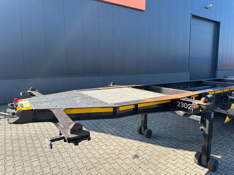 Полуприцеп-контейнеровоз/ Сменный кузов Burg 20FT ADR (EX/II, EX/III, FL, AT), empty weight: 3.690kg, SAF INTRADISC, 2x liftaxle, ALCOA, NL-Chassis: фото 15