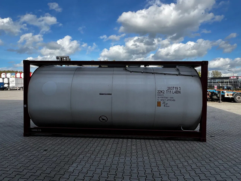CIMC UNUSED, BOTH FOOD STUFF/CHEMICAL USE, 20FT ISO, 25.000L, L4BN, UN Portable, T11, test: 12-2026 - Резервуар для хранения: фото 4 CIMC UNUSED, BOTH FOOD STUFF/CHEMICAL USE, 20FT ISO, 25.000L, L4BN, UN Portable, T11, test: 12-2026 - Резервуар для хранения: фото 4