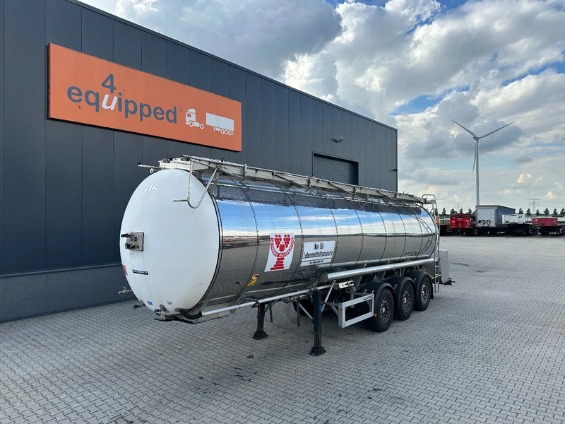 Feldbinder LEVENSMIDDELEN / FOOD / LEBENSMITTEL / 33.500L / 3-COMP / POMP / NL-trailer / APK: 03-2026 - Полуприцеп-цистерна: фото 1 Feldbinder LEVENSMIDDELEN / FOOD / LEBENSMITTEL / 33.500L / 3-COMP / POMP / NL-trailer / APK: 03-2026 - Полуприцеп-цистерна: фото 1