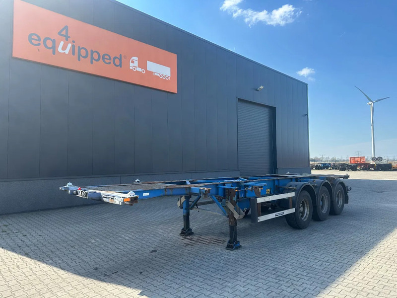 Groenewegen 20FT/30FT, ADR (EX/II, EX/III, FL, OX, AT), drum, NL-Chassis - Полуприцеп-контейнеровоз/ Сменный кузов: фото 1 Groenewegen 20FT/30FT, ADR (EX/II, EX/III, FL, OX, AT), drum, NL-Chassis - Полуприцеп-контейнеровоз/ Сменный кузов: фото 1