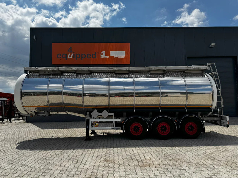 Indox 37.500L / 1-COMP /4-BAFFELS, ADR, L4BH, INOX, NL, APK 06/2026, new Saf axles - Полуприцеп-цистерна: фото 2 Indox 37.500L / 1-COMP /4-BAFFELS, ADR, L4BH, INOX, NL, APK 06/2026, new Saf axles - Полуприцеп-цистерна: фото 2