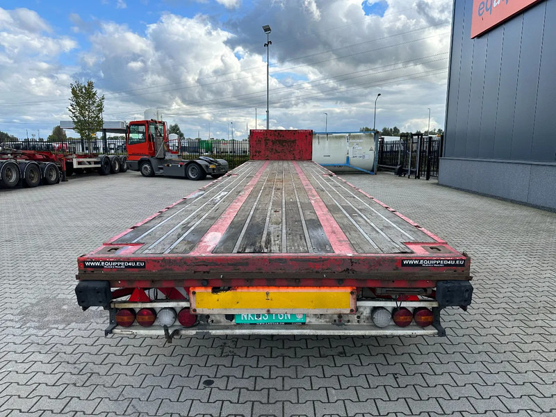 KEL-BERG HEAVY-DUTY MEGA FLATBED, 1x 40FT / 2x 20FT HECKBÜNDIG, SAF + DISC, MOT: 09/2025, NL trailer - Полуприцеп-контейнеровоз/ Сменный кузов: фото 4 KEL-BERG HEAVY-DUTY MEGA FLATBED, 1x 40FT / 2x 20FT HECKBÜNDIG, SAF + DISC, MOT: 09/2025, NL trailer - Полуприцеп-контейнеровоз/ Сменный кузов: фото 4
