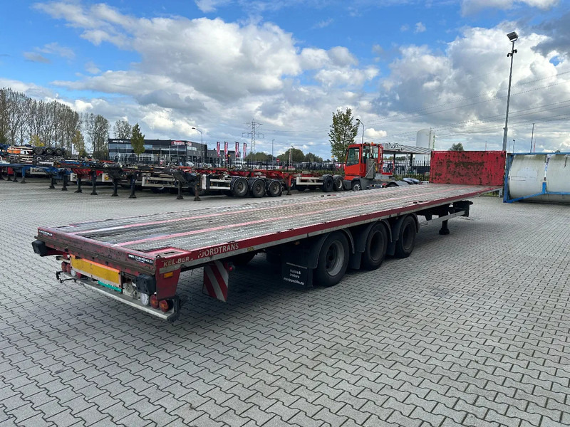 KEL-BERG HEAVY-DUTY MEGA FLATBED, 1x 40FT / 2x 20FT HECKBÜNDIG, SAF + DISC, MOT: 09/2025, NL trailer - Полуприцеп-контейнеровоз/ Сменный кузов: фото 3 KEL-BERG HEAVY-DUTY MEGA FLATBED, 1x 40FT / 2x 20FT HECKBÜNDIG, SAF + DISC, MOT: 09/2025, NL trailer - Полуприцеп-контейнеровоз/ Сменный кузов: фото 3