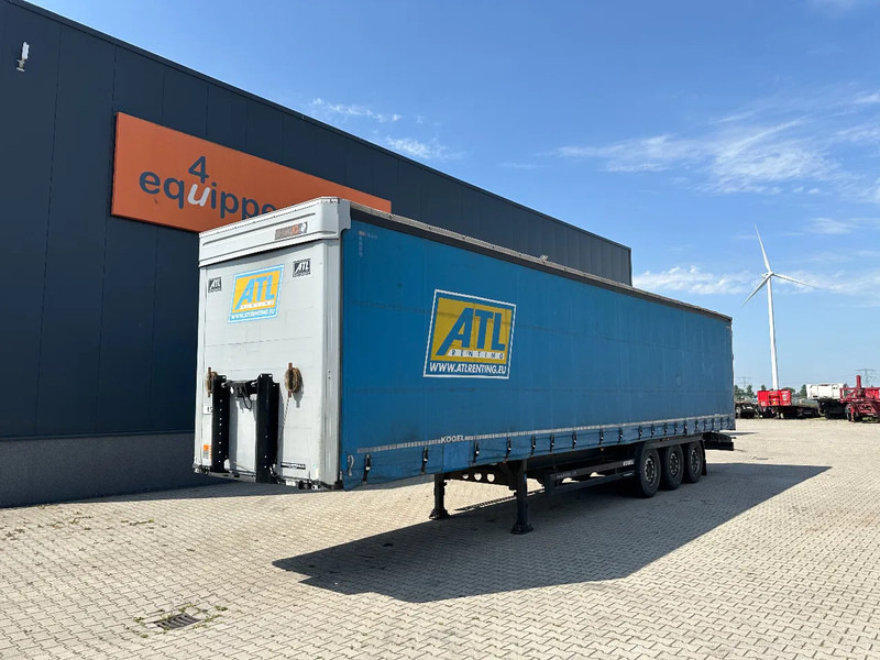 Kögel SAF INTRADISC, Internal height: 2.75m, NL-trailer, APK: 09/205, 2x available - Тентованный полуприцеп: фото 1 Kögel SAF INTRADISC, Internal height: 2.75m, NL-trailer, APK: 09/205, 2x available - Тентованный полуприцеп: фото 1