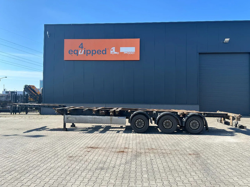 Krone 45FT HC, disc, extendable front+ rear+ bumper, NL-chassis - Полуприцеп-контейнеровоз/ Сменный кузов: фото 2 Krone 45FT HC, disc, extendable front+ rear+ bumper, NL-chassis - Полуприцеп-контейнеровоз/ Сменный кузов: фото 2