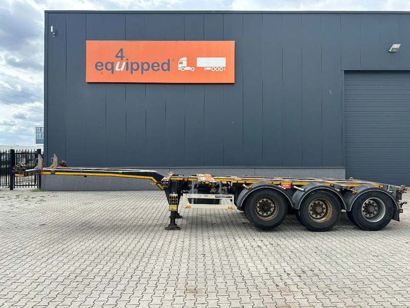 Pacton FLEX XL 45FT HC multi (2x extendable), liftaxle, SAF + DRUM, NL-chassis - Полуприцеп-контейнеровоз/ Сменный кузов: фото 4 Pacton FLEX XL 45FT HC multi (2x extendable), liftaxle, SAF + DRUM, NL-chassis - Полуприцеп-контейнеровоз/ Сменный кузов: фото 4