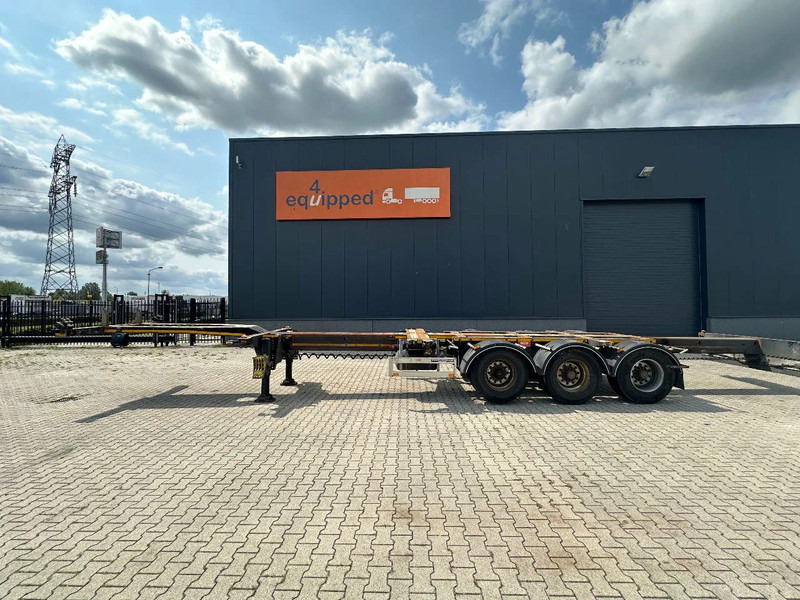 Pacton FLEX XL 45FT HC multi (2x extendable), liftaxle, SAF + DRUM, NL-chassis - Полуприцеп-контейнеровоз/ Сменный кузов: фото 3 Pacton FLEX XL 45FT HC multi (2x extendable), liftaxle, SAF + DRUM, NL-chassis - Полуприцеп-контейнеровоз/ Сменный кузов: фото 3