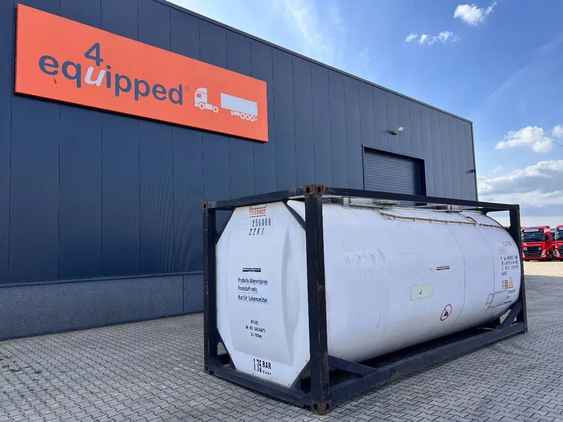 SINGAMAS TOP: Food grade, 25.000L, foodgrade, insp. till 07/2026 - Танк-контейнер: фото 1 SINGAMAS TOP: Food grade, 25.000L, foodgrade, insp. till 07/2026 - Танк-контейнер: фото 1