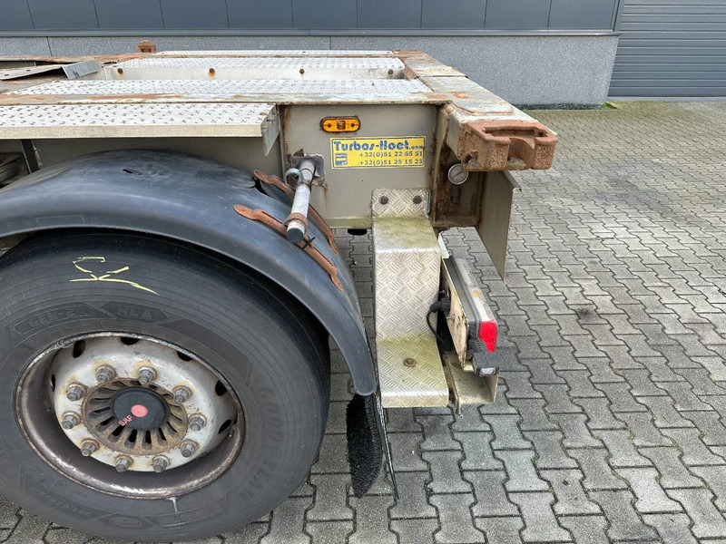 Полуприцеп-контейнеровоз/ Сменный кузов TURBO'S HOET 20FT/30FT, ADR (FL, AT, OX), empty weight: 3.720kg, liftaxle, SAF disc: фото 12