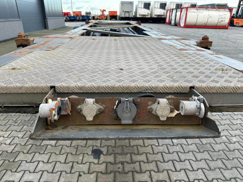 Полуприцеп-контейнеровоз/ Сменный кузов TURBO'S HOET 20FT/30FT, ADR (FL, AT, OX), empty weight: 3.720kg, liftaxle, SAF disc: фото 6