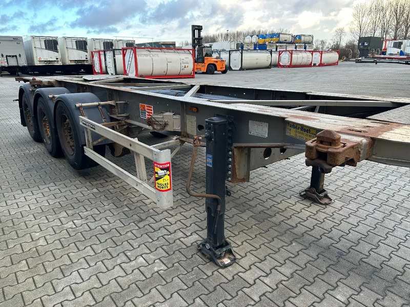 Полуприцеп-контейнеровоз/ Сменный кузов TURBO'S HOET 20FT/30FT, ADR (FL, AT, OX), empty weight: 3.720kg, liftaxle, SAF disc: фото 13