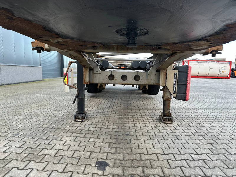 Полуприцеп-контейнеровоз/ Сменный кузов TURBO'S HOET 20FT/30FT, ADR (FL, AT, OX), empty weight: 3.720kg, liftaxle, SAF disc: фото 7