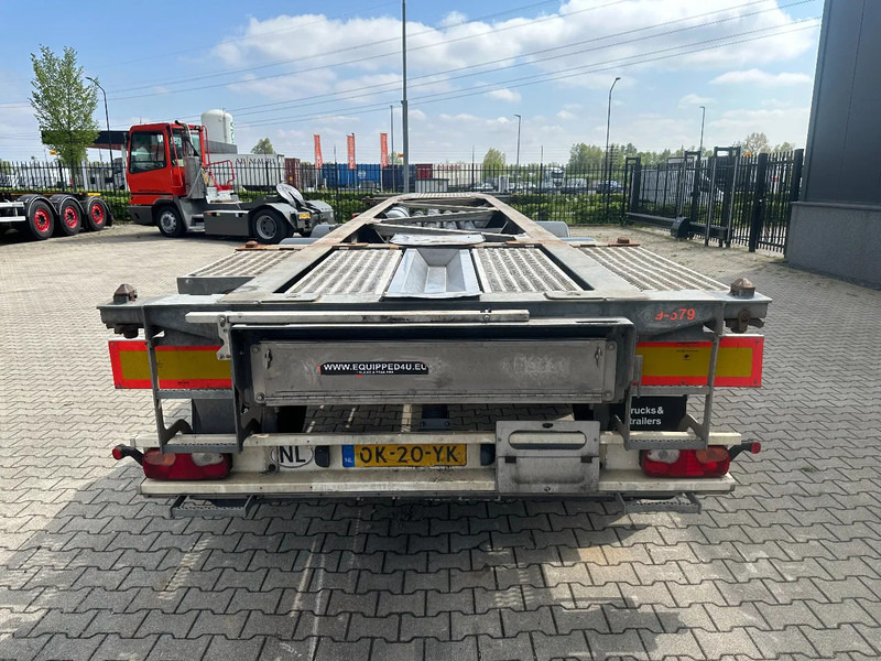 Van Hool 20FT ADR (EX/II, EX/III, FL, AT), BPW + drumbrakes, 2 liftaxles, galvanized, ALCOA, NL-Chassis - Полуприцеп-контейнеровоз/ Сменный кузов: фото 4 Van Hool 20FT ADR (EX/II, EX/III, FL, AT), BPW + drumbrakes, 2 liftaxles, galvanized, ALCOA, NL-Chassis - Полуприцеп-контейнеровоз/ Сменный кузов: фото 4
