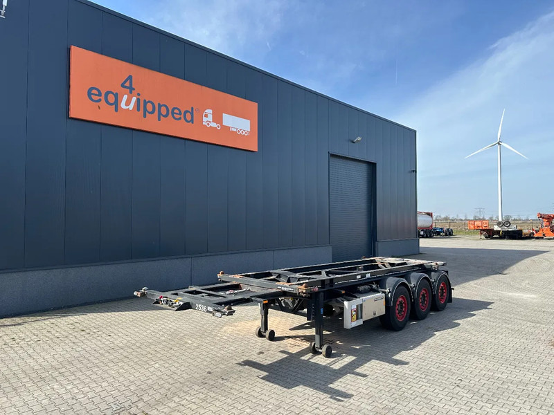 Van Hool 20FT Tipping-chassis, ADR (EX/II, EX/III, FL, AT), SAF, 2 liftaxles, APK/ADR: 10-2025 - Полуприцеп-контейнеровоз/ Сменный кузов: фото 2 Van Hool 20FT Tipping-chassis, ADR (EX/II, EX/III, FL, AT), SAF, 2 liftaxles, APK/ADR: 10-2025 - Полуприцеп-контейнеровоз/ Сменный кузов: фото 2