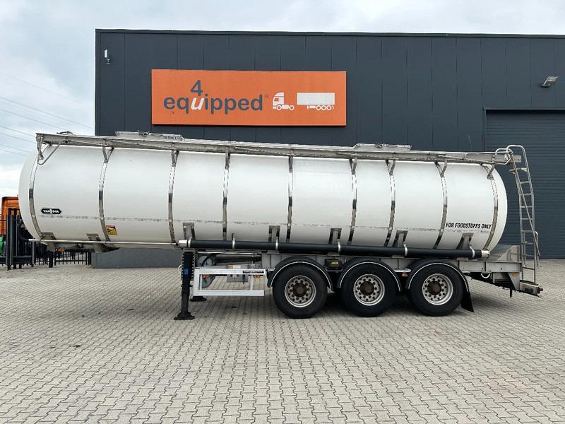 Van Hool FOOD / RVS chassis / empty weight: 5.860kg / 29.500L / 1-comp.+ 1 baffel / discbrakes / NL / APK: 02/2026 - Полуприцеп-цистерна: фото 2 Van Hool FOOD / RVS chassis / empty weight: 5.860kg / 29.500L / 1-comp.+ 1 baffel / discbrakes / NL / APK: 02/2026 - Полуприцеп-цистерна: фото 2