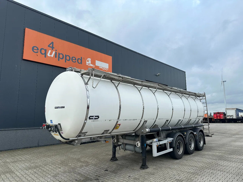 Van Hool FOOD / RVS chassis / empty weight: 5.860kg / 29.500L / 1-comp.+ 1 baffel / discbrakes / NL / APK: 05/2026 - Полуприцеп-цистерна: фото 1 Van Hool FOOD / RVS chassis / empty weight: 5.860kg / 29.500L / 1-comp.+ 1 baffel / discbrakes / NL / APK: 05/2026 - Полуприцеп-цистерна: фото 1