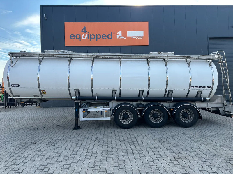 Van Hool LEBENSMITTEL / RVS Rahmen / Leergewicht: 5.860kg / 29.500L / 1-Kammer+ 1 Schwallwand / Scheibebremse / NL / APK - Полуприцеп-цистерна: фото 2 Van Hool LEBENSMITTEL / RVS Rahmen / Leergewicht: 5.860kg / 29.500L / 1-Kammer+ 1 Schwallwand / Scheibebremse / NL / APK - Полуприцеп-цистерна: фото 2