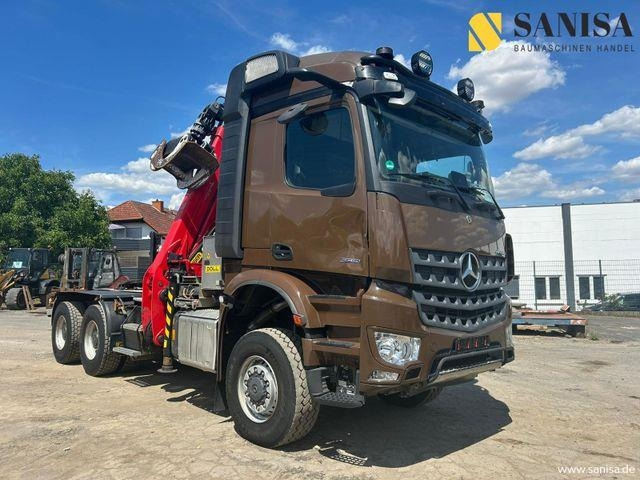 Mercedes-Benz Arocs 3351/6x6/Palfinger Epolsion S260/Langholz - Тягач: фото 2 Mercedes-Benz Arocs 3351/6x6/Palfinger Epolsion S260/Langholz - Тягач: фото 2