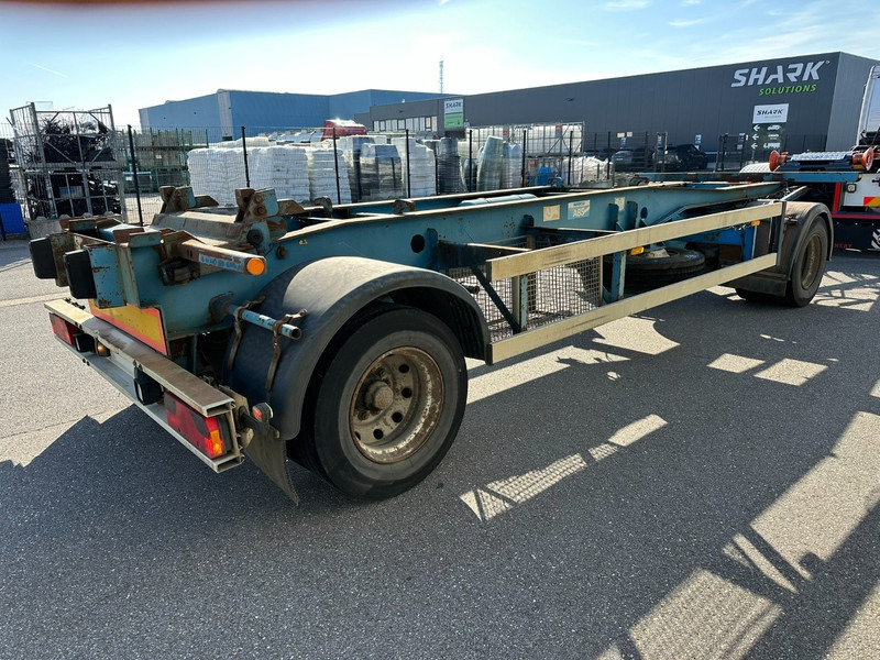 AJK AEEL/10-20 - 20T CONTAINERAANHANGER LUCHTVERING - DRUM BRAKES - AIR SUSP. - GIGANT ASSEN - 40mm - BELGISCHE PAPIEREN - Прицеп-контейнеровоз/ Сменный кузов: фото 5 AJK AEEL/10-20 - 20T CONTAINERAANHANGER LUCHTVERING - DRUM BRAKES - AIR SUSP. - GIGANT ASSEN - 40mm - BELGISCHE PAPIEREN - Прицеп-контейнеровоз/ Сменный кузов: фото 5