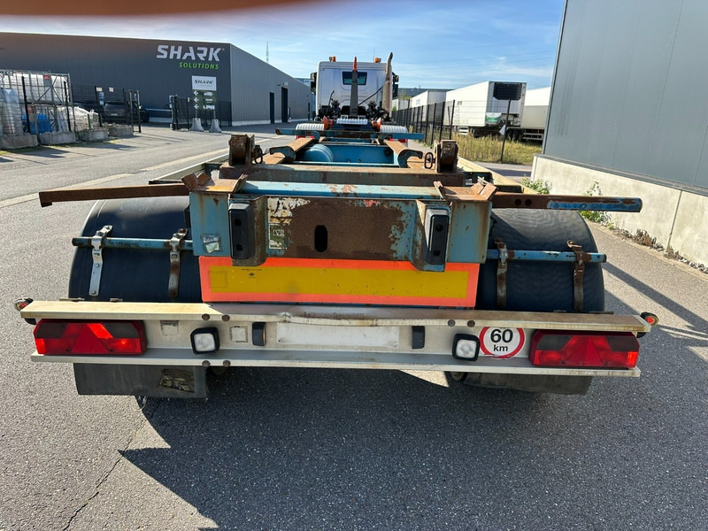 AJK AEEL/10-20 - 20T CONTAINERAANHANGER LUCHTVERING - DRUM BRAKES - AIR SUSP. - GIGANT ASSEN - 40mm - BELGISCHE PAPIEREN - Прицеп-контейнеровоз/ Сменный кузов: фото 4 AJK AEEL/10-20 - 20T CONTAINERAANHANGER LUCHTVERING - DRUM BRAKES - AIR SUSP. - GIGANT ASSEN - 40mm - BELGISCHE PAPIEREN - Прицеп-контейнеровоз/ Сменный кузов: фото 4