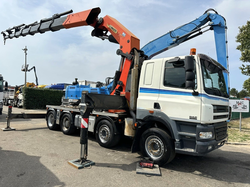 DAF CF 85.480 8x4 + CRANE PALFINGER PK90002 F (7x) - MANUAL ZF - RETARDER - BIG AXLES / HUB REDUCTION - STEEL SPRING - Автоманипулятор: фото 1 DAF CF 85.480 8x4 + CRANE PALFINGER PK90002 F (7x) - MANUAL ZF - RETARDER - BIG AXLES / HUB REDUCTION - STEEL SPRING - Автоманипулятор: фото 1
