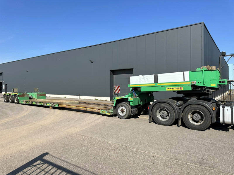 Faymonville 81.5 T - STBZ-4VA - INTER DOLLY - 1 BED 3 6m85+ 4m30 UITSCHUIFB.- 4x HYDR. GESTUURDE PENDELASSEN + AFSTANDSBEDIENING - TÜV 12/2025 - TOP CONDITIE - Низкорамный полуприцеп: фото 1 Faymonville 81.5 T - STBZ-4VA - INTER DOLLY - 1 BED 3 6m85+ 4m30 UITSCHUIFB.- 4x HYDR. GESTUURDE PENDELASSEN + AFSTANDSBEDIENING - TÜV 12/2025 - TOP CONDITIE - Низкорамный полуприцеп: фото 1