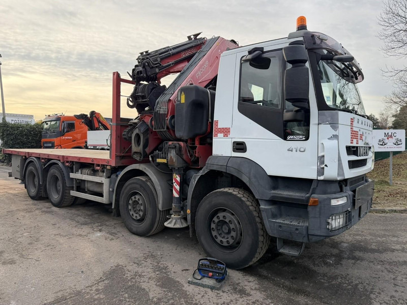 Iveco TRAKKER 410 8x4 + 32m! KRAN FASSI F800 6x + FLY-JIB 6x + WINCH - MANUAL ZF - CURSOR 13 - *183.000km* - BIG AXLES / HUB REDUCTION - BE TRUCK - Грузовик бортовой/ Платформа, Автоманипулятор: фото 3 Iveco TRAKKER 410 8x4 + 32m! KRAN FASSI F800 6x + FLY-JIB 6x + WINCH - MANUAL ZF - CURSOR 13 - *183.000km* - BIG AXLES / HUB REDUCTION - BE TRUCK - Грузовик бортовой/ Платформа, Автоманипулятор: фото 3