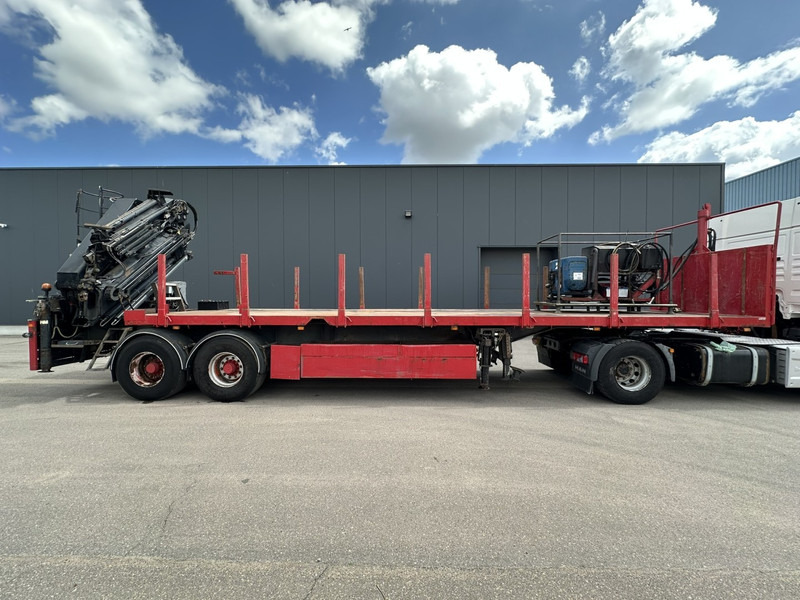 Kwb 2-AXLES PLATFORM + CRANE + HIAB 377 E-4 HIPRO + JIB 100X-3 + RADIO + ROTATOR - SAF axles - AIR SUSPENISION - BELGIAN REG. - Полуприцеп бортовой/ Платформа: фото 4 Kwb 2-AXLES PLATFORM + CRANE + HIAB 377 E-4 HIPRO + JIB 100X-3 + RADIO + ROTATOR - SAF axles - AIR SUSPENISION - BELGIAN REG. - Полуприцеп бортовой/ Платформа: фото 4