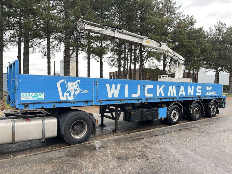 Kwb STEENOPLEGGER KRAAN HIAB R130-F2 - 2x EXT + ROTATOR - 2x STUURASSEN - SCHIJFREMMEN - SAF ASSEN - Полуприцеп бортовой/ Платформа: фото 1 Kwb STEENOPLEGGER KRAAN HIAB R130-F2 - 2x EXT + ROTATOR - 2x STUURASSEN - SCHIJFREMMEN - SAF ASSEN - Полуприцеп бортовой/ Платформа: фото 1