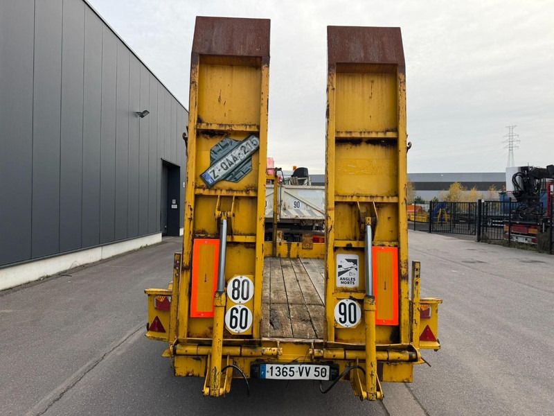 Louault R2CAS06 6T LOWLOADER / TIEFLADER / PORTE CHAR - HYDR RAMPS - STEEL SPRING / LAMES / BLATT - Низкорамный прицеп: фото 4 Louault R2CAS06 6T LOWLOADER / TIEFLADER / PORTE CHAR - HYDR RAMPS - STEEL SPRING / LAMES / BLATT - Низкорамный прицеп: фото 4