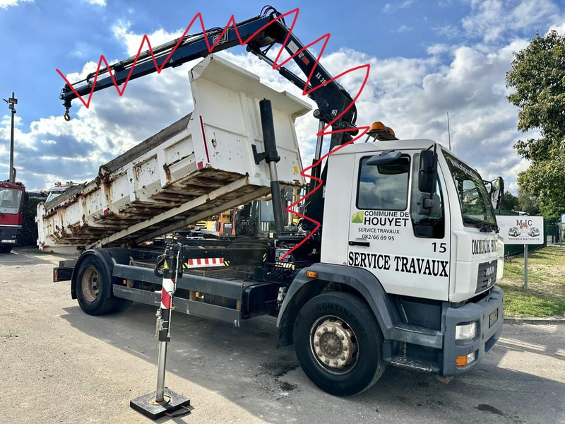 MAN LC 18.280 18T 4x2 TIPPER *NO CRANE!!!* - *157.000km* - FULL AIR - BE TRUCK - Самосвал: фото 1 MAN LC 18.280 18T 4x2 TIPPER *NO CRANE!!!* - *157.000km* - FULL AIR - BE TRUCK - Самосвал: фото 1
