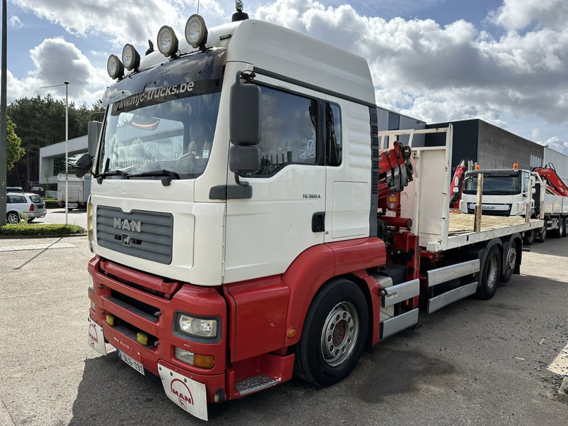 MAN TG 360 A 6x2 + CRANE ATLAS 100.1 A3 - PLATFORM 5m80 - E3 - LIFT-AXLE - FULL AIR SUSPENSION - ZF AS TRONIC - BE TRUCK - Автоманипулятор: фото 4 MAN TG 360 A 6x2 + CRANE ATLAS 100.1 A3 - PLATFORM 5m80 - E3 - LIFT-AXLE - FULL AIR SUSPENSION - ZF AS TRONIC - BE TRUCK - Автоманипулятор: фото 4