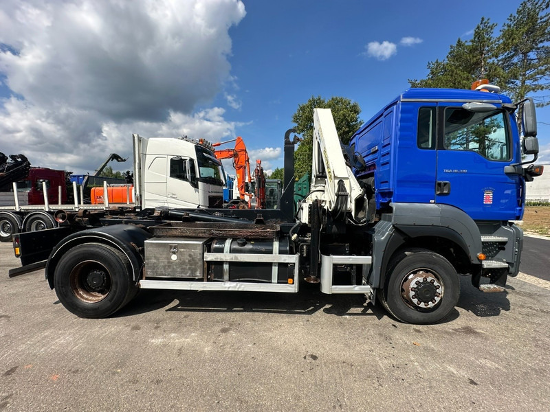 MAN TGA 18.310 4x4 HOOKLIFT + CRANE PALFINGER PK12000 - RADIO - ROTATOR - STEEL SPRING / HUB REDUCTION - MANUAL ZF - BE TRUCK - Крюковой мультилифт, Автоманипулятор: фото 4 MAN TGA 18.310 4x4 HOOKLIFT + CRANE PALFINGER PK12000 - RADIO - ROTATOR - STEEL SPRING / HUB REDUCTION - MANUAL ZF - BE TRUCK - Крюковой мультилифт, Автоманипулятор: фото 4