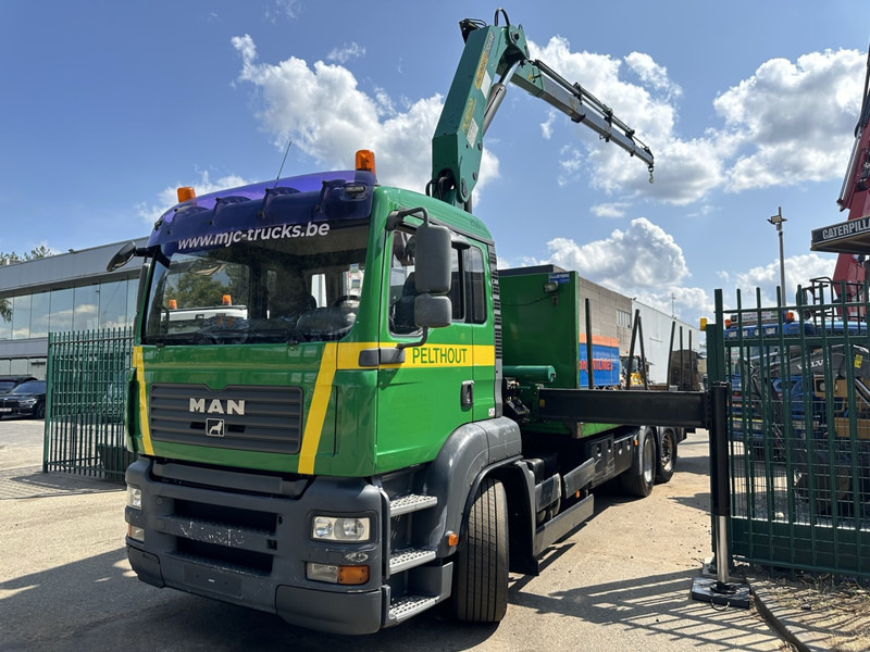 MAN TGA 26.360 6X2 BL + CRANE PALFINGER PK 18500 (4x) - LIFT + STEERING AXLE - PLATFORM 7m75 - MANUAL GEARBOX - Автоманипулятор: фото 5 MAN TGA 26.360 6X2 BL + CRANE PALFINGER PK 18500 (4x) - LIFT + STEERING AXLE - PLATFORM 7m75 - MANUAL GEARBOX - Автоманипулятор: фото 5