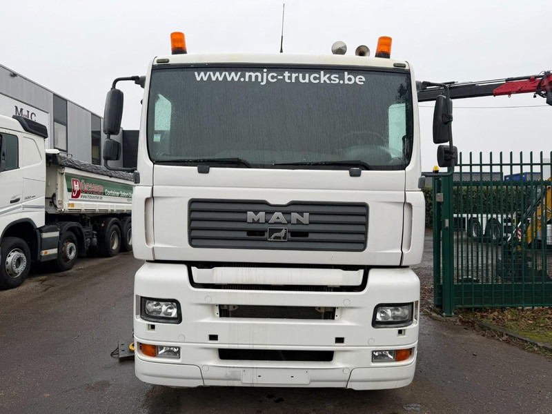 MAN TGA 26.430 6x2 HOOKLIFT + CRANE PALFINGER PK 19000 B (3x) + RADIO + ROTATOR - LIFT + STEERING AXLE - BE TRUCK - Крюковой мультилифт, Автоманипулятор: фото 3 MAN TGA 26.430 6x2 HOOKLIFT + CRANE PALFINGER PK 19000 B (3x) + RADIO + ROTATOR - LIFT + STEERING AXLE - BE TRUCK - Крюковой мультилифт, Автоманипулятор: фото 3