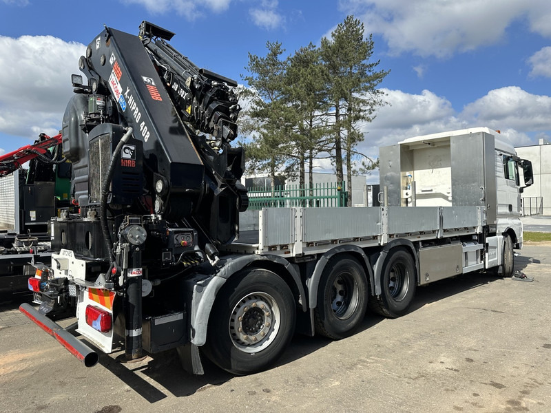 Автоманипулятор MAN TGX 35.420 8x4-4 TRIDEM + CRANE (26m!) HIAB X-HIPRO 408 E-5 + JIB 100X-5 - PLATFORM 6m40 - *306.245km* - BE TRUCK: фото 7