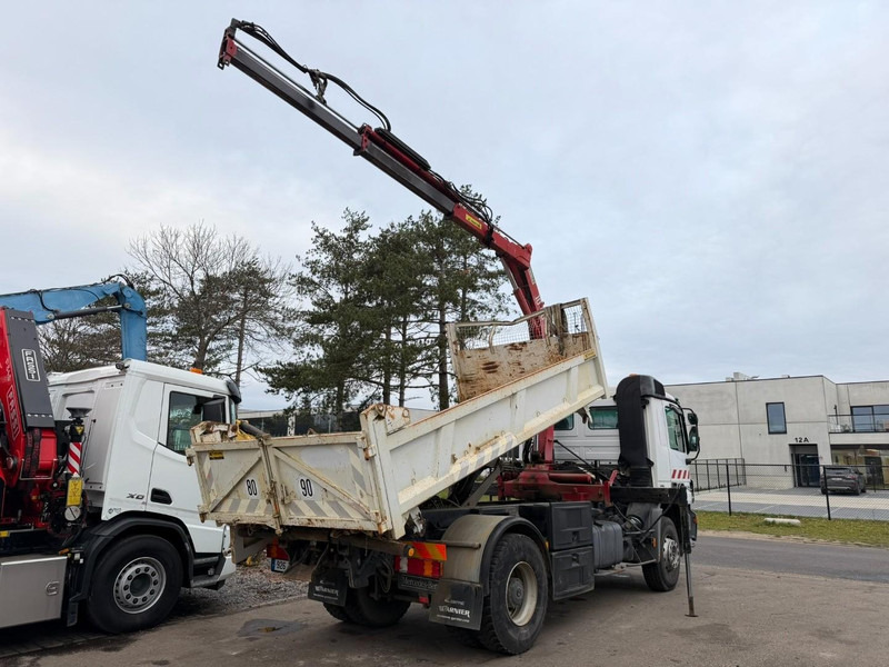 Mercedes-Benz ACTROS 1832 MP2 4x2 2-WAY TIPPER + CRANE - HMF 1063 K 2 - 5/6F - BORDMATIC - EPS 3 PEDALES - BIG AXLE HUB REDUCTION - 356.000km - FR TRUCK - Самосвал, Автоманипулятор: фото 4 Mercedes-Benz ACTROS 1832 MP2 4x2 2-WAY TIPPER + CRANE - HMF 1063 K 2 - 5/6F - BORDMATIC - EPS 3 PEDALES - BIG AXLE HUB REDUCTION - 356.000km - FR TRUCK - Самосвал, Автоманипулятор: фото 4