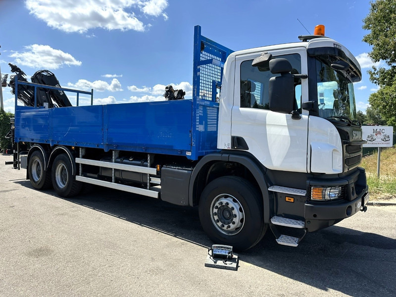Scania P410 6x4 + CRANE HIAB 166 ES-4 - RETARDER - ROTATOR - PLATFORM 6m80 - BIG AXLES HUB REDUCTION - STEEL SPRING - Автоманипулятор: фото 3 Scania P410 6x4 + CRANE HIAB 166 ES-4 - RETARDER - ROTATOR - PLATFORM 6m80 - BIG AXLES HUB REDUCTION - STEEL SPRING - Автоманипулятор: фото 3
