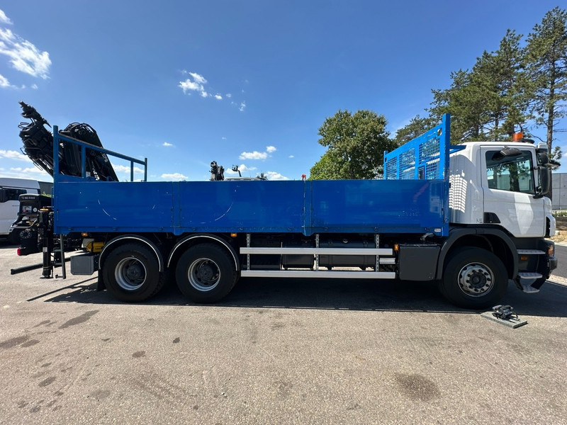 Scania P410 6x4 + CRANE HIAB 166 ES-4 - RETARDER - ROTATOR - PLATFORM 6m80 - BIG AXLES HUB REDUCTION - STEEL SPRING - Автоманипулятор: фото 5 Scania P410 6x4 + CRANE HIAB 166 ES-4 - RETARDER - ROTATOR - PLATFORM 6m80 - BIG AXLES HUB REDUCTION - STEEL SPRING - Автоманипулятор: фото 5