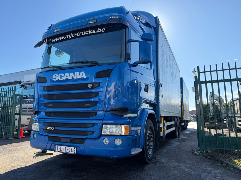 Scania R450 6x2 + CRANE FASSI F365 (4x) + RADIO - RETARDER + ROYEN 2-AXLE TRAILER - BE TRUCK - Автоманипулятор: фото 4 Scania R450 6x2 + CRANE FASSI F365 (4x) + RADIO - RETARDER + ROYEN 2-AXLE TRAILER - BE TRUCK - Автоманипулятор: фото 4